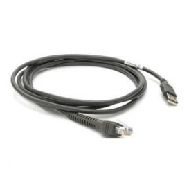 Zebra USB kabel, 2.8 m, Recht, Shielded, EAS