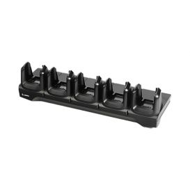 Zebra oplaad/communicatie station, 5 slots, ethernet, apart bestellen: voeding, DC kabel en netsnoer, geschikt voor de MC3300/MC3400