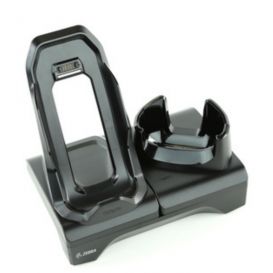 Zebra charging/communication station, 2 slots, USB, ethernet