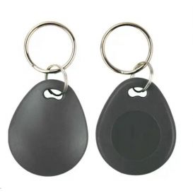 Mifare Classic 1K RFID Eco sleutelhanger zwart, pak a 10 st.