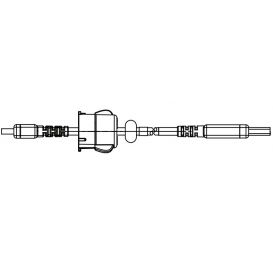 Zebra USB kabel (A/mini), strain relief, geschikt voor de ZQ600, QLn220, QLn320, QLn420