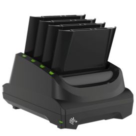 Zebra battery charging station, 4 slots