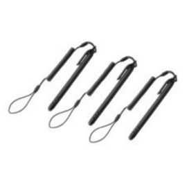 Zebra stylus, incl. tether, 3 stuks, geschikt voor de TC51, TC56, TC7X, TC8000, MC3300, ET51/56, ET50/55, ET60/65 (Android)