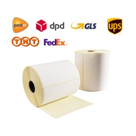 2e kans: Verzendetiket, 102x150 mm, 300 labels per rol (Standaard maat) -> 6 rollen