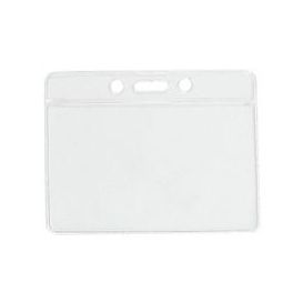 Ultraholder vinyl badgehouder, 79 x 94 mm