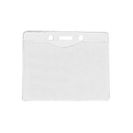 Ultraholder Eco vinyl badgehouder, 77 x 94 mm, prijs per stuk