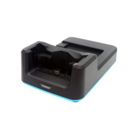 Unitech 1-slot USB cradle, voor 1x PDA en 1x batterij, incl. voeding, voor de EA630