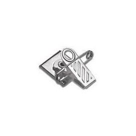 Zelfklevende pin - clip combo metaal