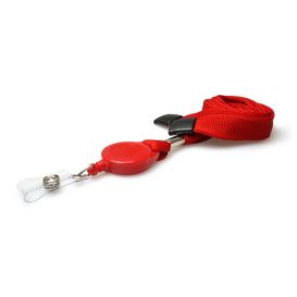 Ultraclip Keycord 16mm Zwart – met Breekbeveiliging en Jojo (per 50 stuks)
