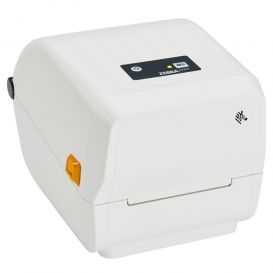 Zebra ZD230, 203 dpi, thermal transfer, USB, Ethernet, wit, incl. USB kabel en voeding