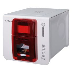 Evolis Zenius Classic, enkelzijdig, 12 dots/mm (300 dpi), USB, rood