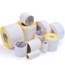 Zebra 3009508 printeretiket Wit Zelfklevend printerlabel