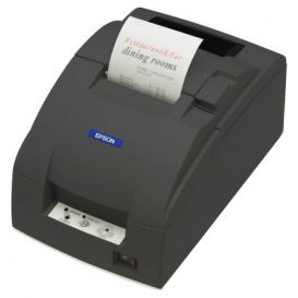 Epson TM-U220B, RS232, cutter, zwart, incl. voeding, excl. netsnoer en aansluitkabel