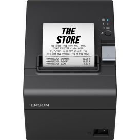 EPSON TM-T20III, USB, ETHERNET, 8 DOTS/MM (203 DPI), CUTTER, ZWART, INCL. EU VOEDING
