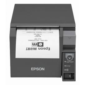 Epson TM-T70II, USB, RS232, zwart, incl. EU voeding