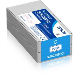 Epson cartridge, Cyaan, geschikt voor de C3500, 32,5 ml