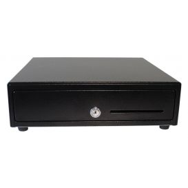 APG Vasario kassalade, kleur zwart, 335 x 335 x 100 mm, apart bestellen: kabel voor aansluiten op bonprinter (CD-101A)