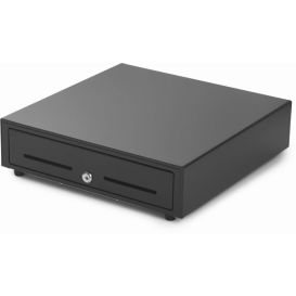 2e Kans: Capture CD410 kassalade, Electrisch, 4 biljet- en 8 muntvakken, 410x415x100 mm, Zwart (vervanger voor de EC-410)