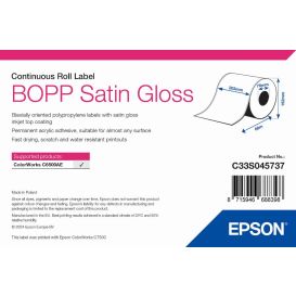 Epson C33S045737 printeretiket