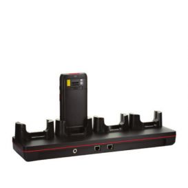 Honeywell oplaad/communicatie station, 4 slots, ethernet, incl. EU voeding, voor de CT40/CT40XP/CT45/CT45XP/CT47 (i.c.m. beschermcase)