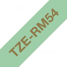 Brother TZE-RM54 labelprinter-tape Goud op muntkleur