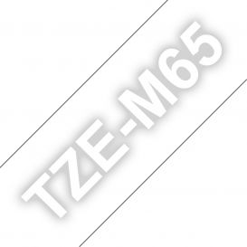 Brother TZE-M65 labelprinter-tape Transparant