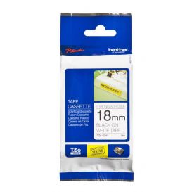Brother TZeS241 labelprinter-tape Zwart op wit TZ
