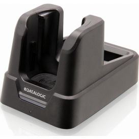 Datalogic oplaadstation, contactloos, laadt 1x device en 1x reserve batterij, apart bestellen: voeding en netsnoer, geschikt voor de Skorpio X5 (contactloos)