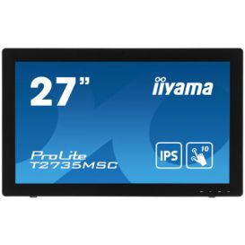 iiyama ProLite T2735MSC-B3 computer monitor 68,6 cm (27") 1920 x 1080 Pixels Full HD LED Touchscreen Zwart