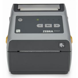 Zebra ZD621d, 300 dpi, RTC, USB, USB Host, RS232, Bluetooth (BLE), Ethernet, grijs, incl. USB kabel en voeding