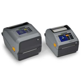 Zebra ZD621t, 300 dpi, cutter, display, RTC, USB, RS232, Bluetooth, Ethernet, grijs, inclusief USB kabel en voeding