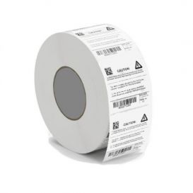 Adivo verzendlabels 102x150mm, kern 25mm, 91mm diameter, geen performatie --> 12 rollen per doos