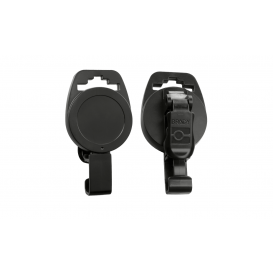 Jojo, 32mm, Zwart. non-magnetisch, geschikt om te dragen bij MRI scanners, prijs per stuk, verpakt per 100 stuks