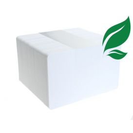 Ultracard ECO (recycled) PVC card wit, pak a 100 st.