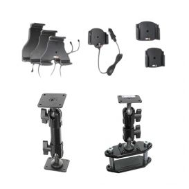 Brodit Vehicle oplaadstation, drilling: AMPS, VESA 75, Module Upgrade, apart bestellen: vehicle mount, vehicle adapter, geschikt voor:  ET5X (10.1 inch met rugged frame)