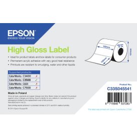 Epson labels 102x152 mm, Normaal papier, Glanzend, 210 labels per rol