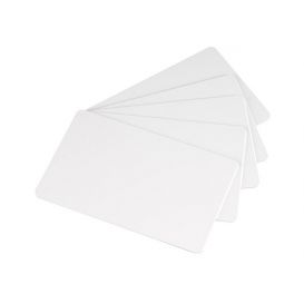 Evolis re-writable PVC pasjes (blauwe print), 30mil (0,76 mm) -> Per 100 stuks