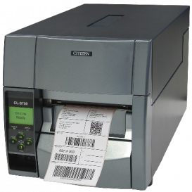 Citizen CL-S703II, 300 dpi, thermal transfer, beweegbare sensor, USB, RS232, parallel, ethernet