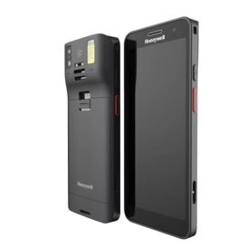 Honeywell CT37, 2D Flexrange, hot-swap, PTT, USB-C, Bluetooth (BLE), Wi-Fi, NFC, Android, Google Mobile Services, extended batterij, zwart