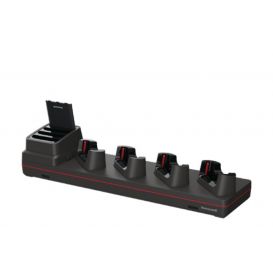 Honeywell 5-slots laadstation, laadt 4x PDA en 4x batterij, incl. voeding, apart bestellen: netsnoer, geschikt voor de CT30 XP en CT37 (i.c.m. de beschermcase), 
