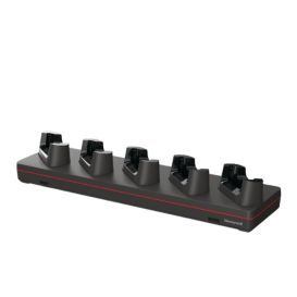 Honeywell 5-slots laadstation, incl. EU voeding, geschikt voor de CT30 XP en CT37 (niet i.c.m. de beschermcase)