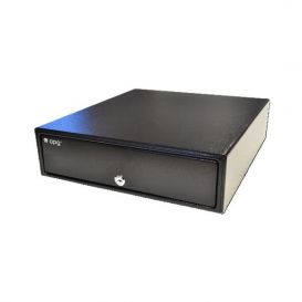 2e kans: APG ECD330, kassalade, front opening, 330x100x360mm (breedtexhoogtexdiepte), 5 biljet- en 8 muntvakken, RJ12 printer connectie, zwart