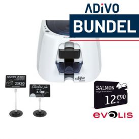 Evolis Edikio Access voor prijskaartjes + Etikethouder bundel