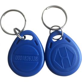 EM4100 RFID sleutelhanger blauw (10 stuks minimale afname)