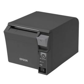 2e kans: Epson TM-T70II, USB, RS232, donkergrijs, incl. EU voeding