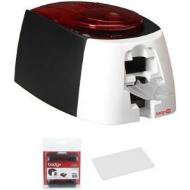 Evolis Badgy 100 cardprinter, incl. startpakket en Badgystudio software