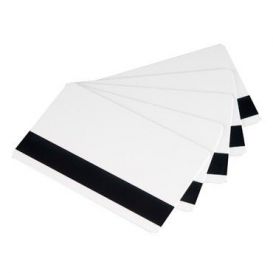 Ultracard PVC card wit met loCo magneetstrip prijs per 100 stuks