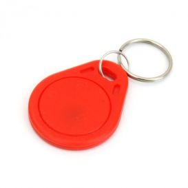 Mifare Classic 1K RFID sleutelhanger rood, pak a 10 st