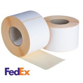 verzendetiket FedEx 102x150 mm. 1000 per rol (kern 76 mm)