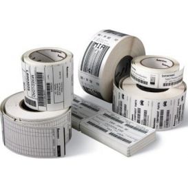 Honeywell labels 76x127 mm, Duratherm III, kern 19 mm, papier, DT, 100 labels op rol -> per 48 rollen